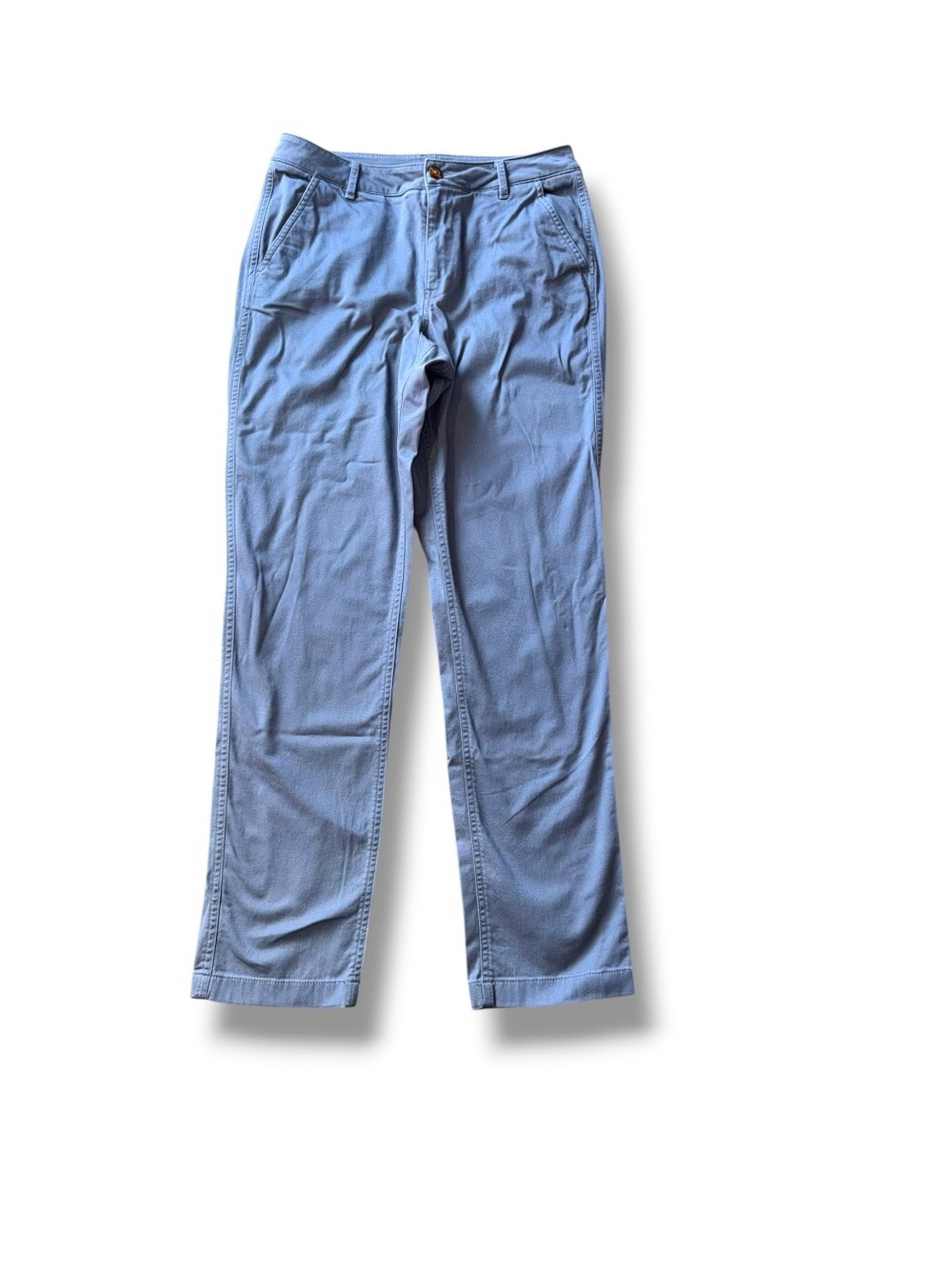 GUC L.L. Bean Women's Comfort Stretch Mid-Rise Straight-Leg Chino Pants Size 10